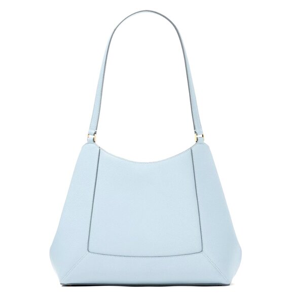 New Kate Spade Lena Large Triple Compartment Shoulder Bag Crisp Sky - Picture 3 of 5